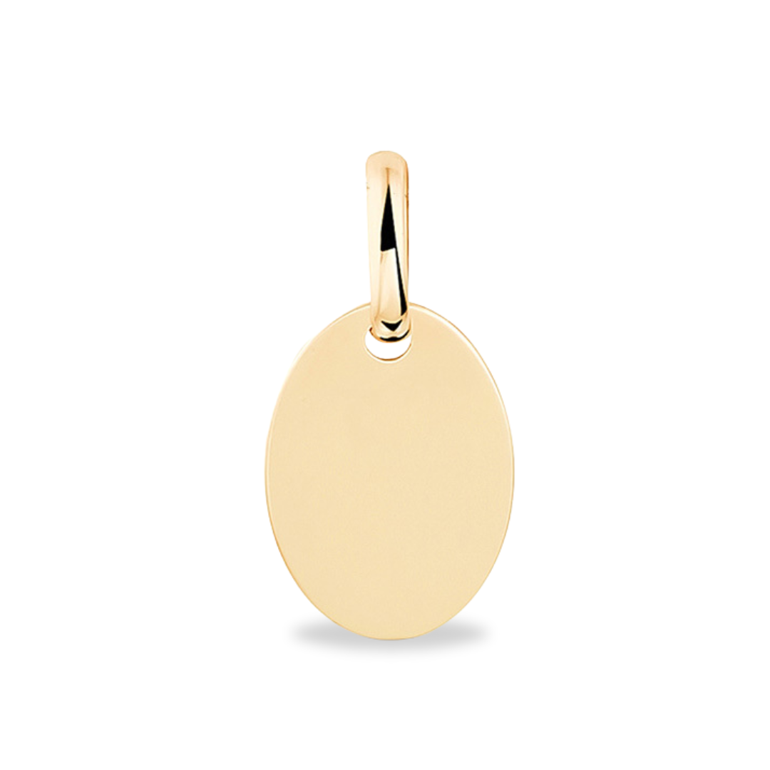 14k Gepersonaliseerde Losse Bedels met naam - 14k Solid Gold