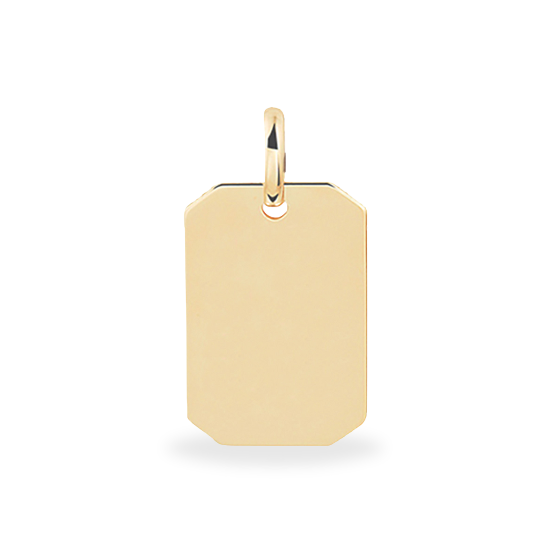 Pendentifs suel avec nom 14 carats - Or 14 carats