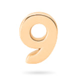 Bedel Cijfers - Verguld