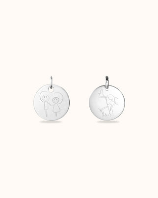 Gepersonaliseerde Losse Bedels met Illustratie - Sterling Zilver 925