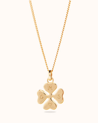 Lucky Charm Ketting - 18k Verguld