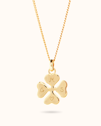 Lucky Charm Kette - Vergoldet
