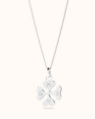 Collier Charme Heureux - Argent