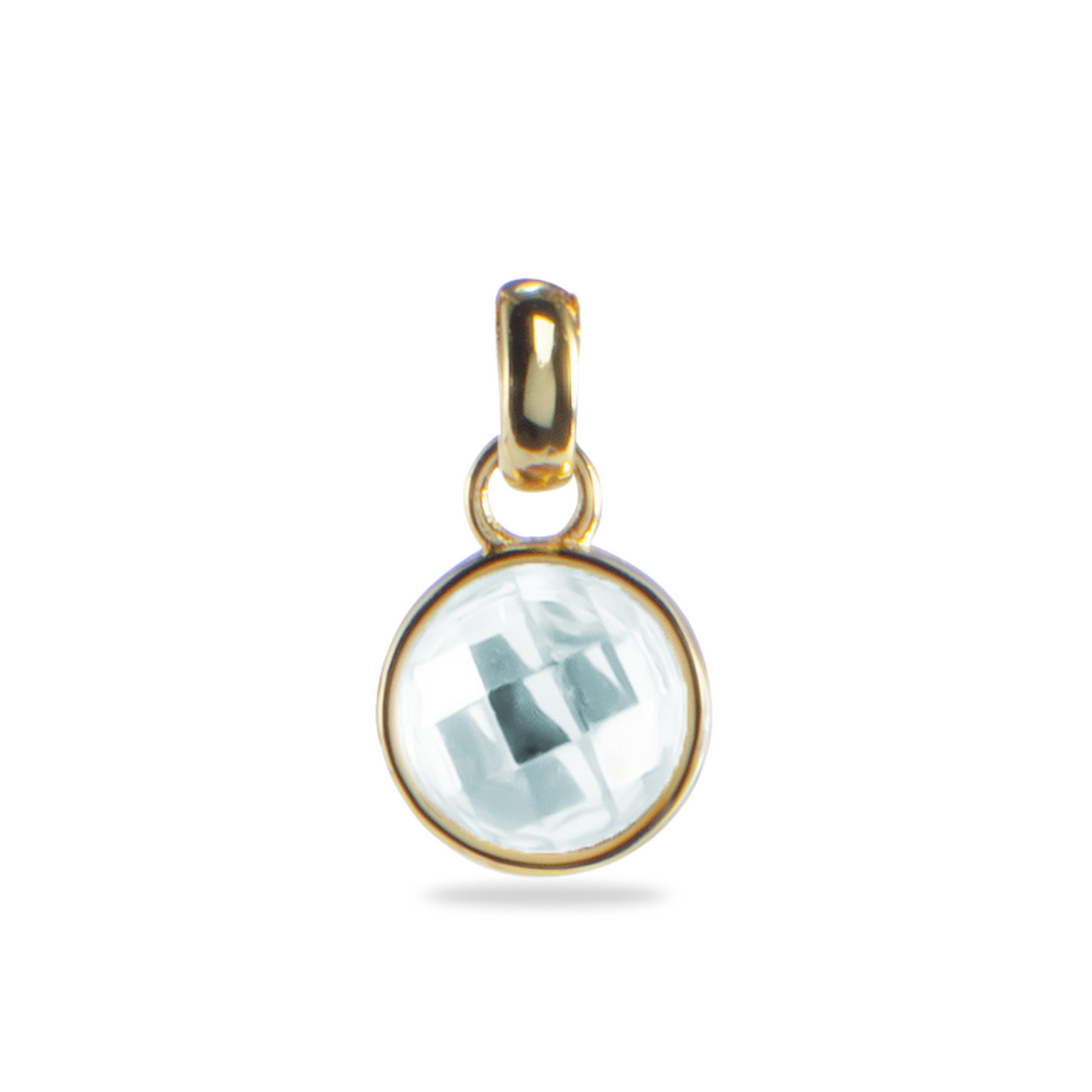 Charm Birthstone - 18k gilded