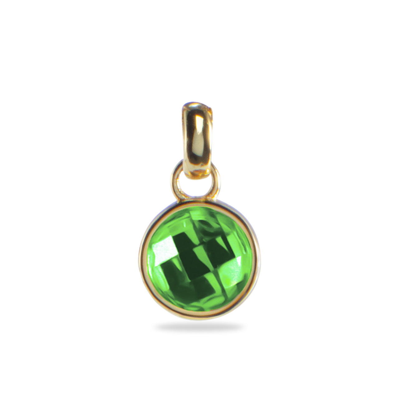 Charm Birthstone - 18k gilded