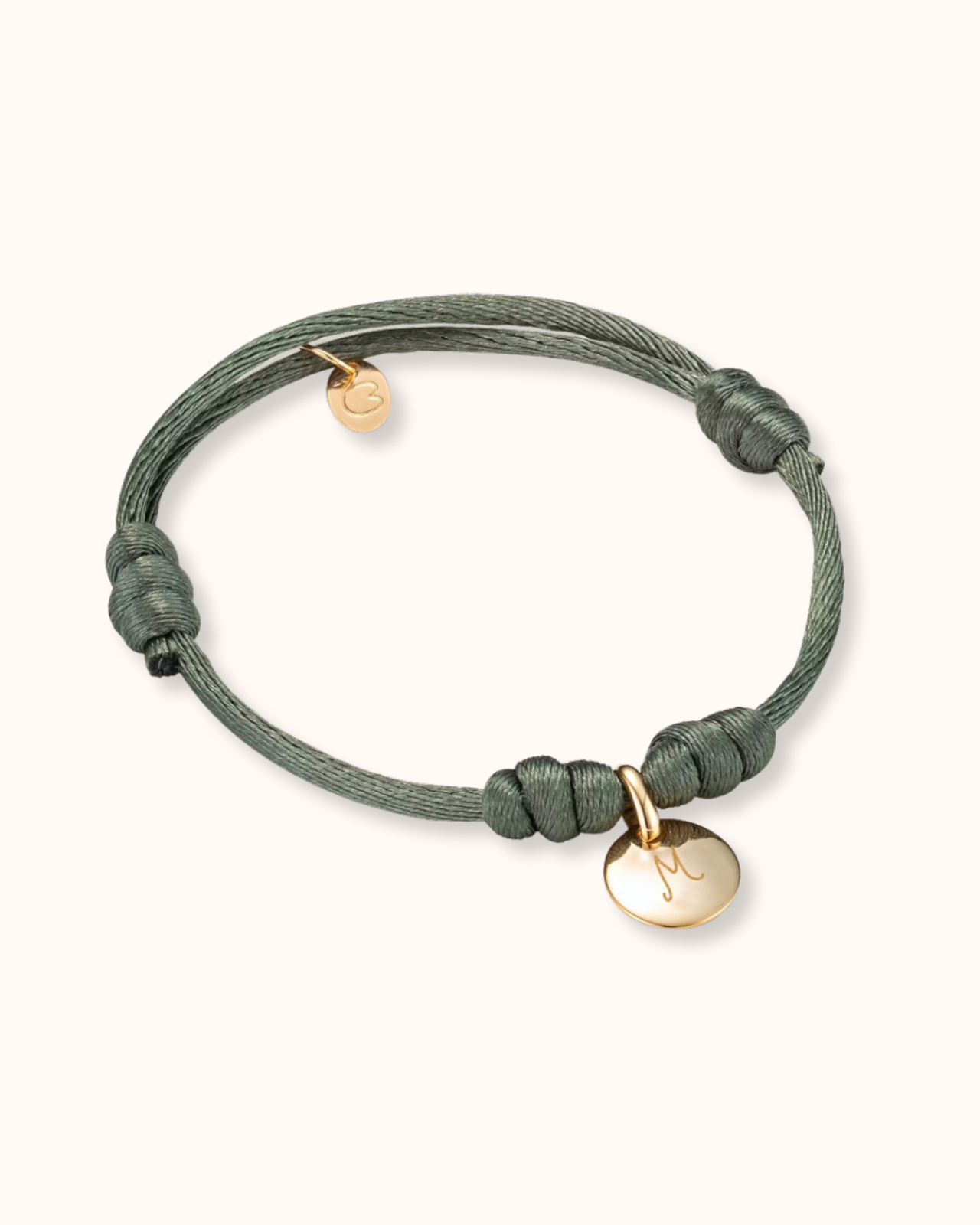 Bracelet Mini Charm - Plaque or 18 carats