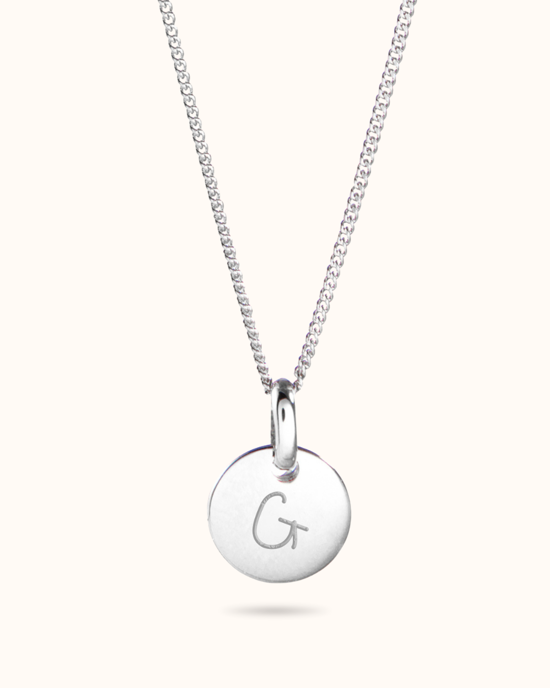 Mini Coin Ketting - Sterling Zilver 925
