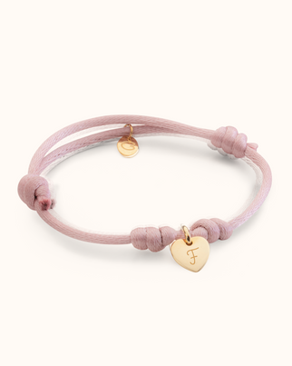 9k Mini Heart Armband - 9 karaat