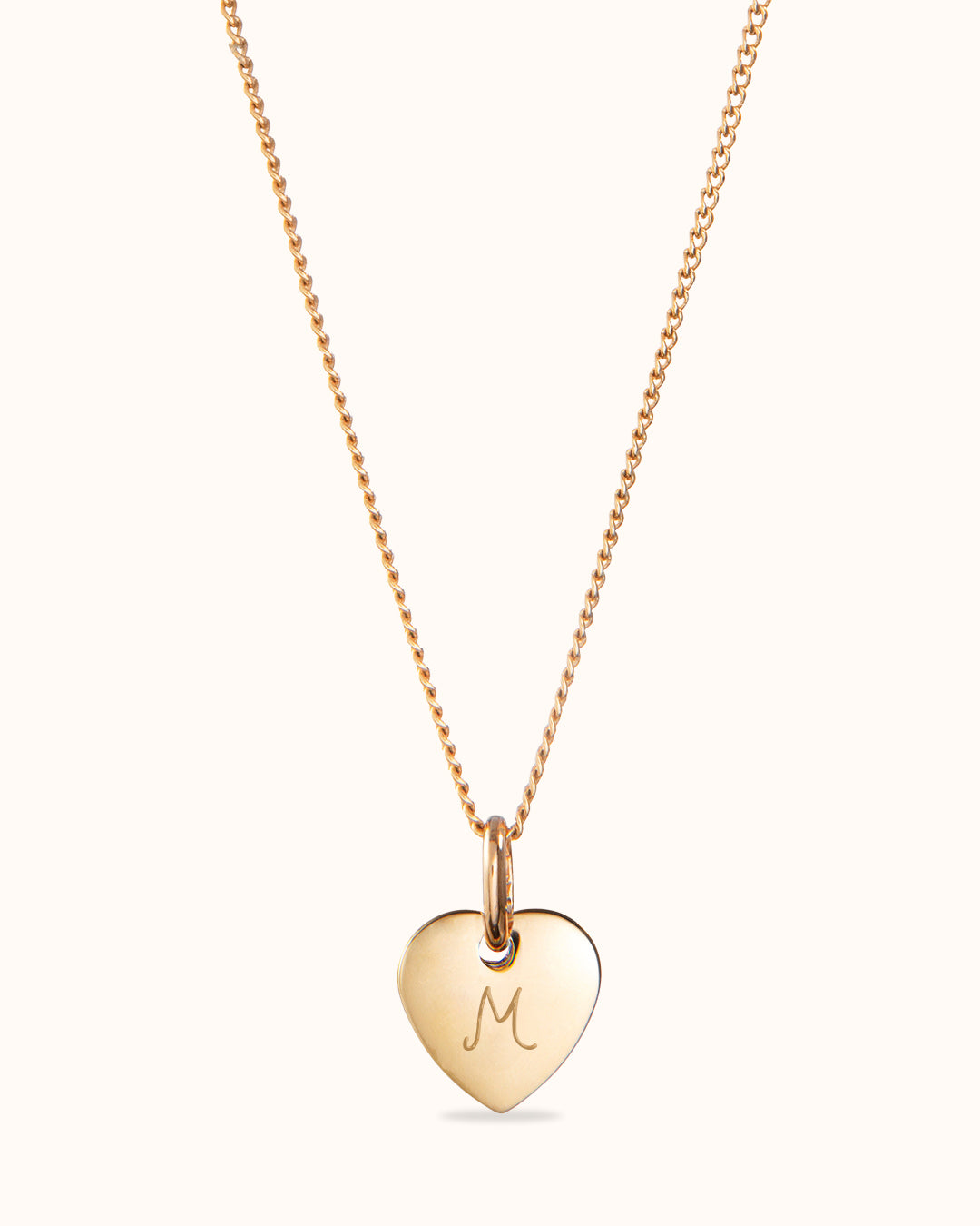 Mini Heart Ketting - 18k Verguld