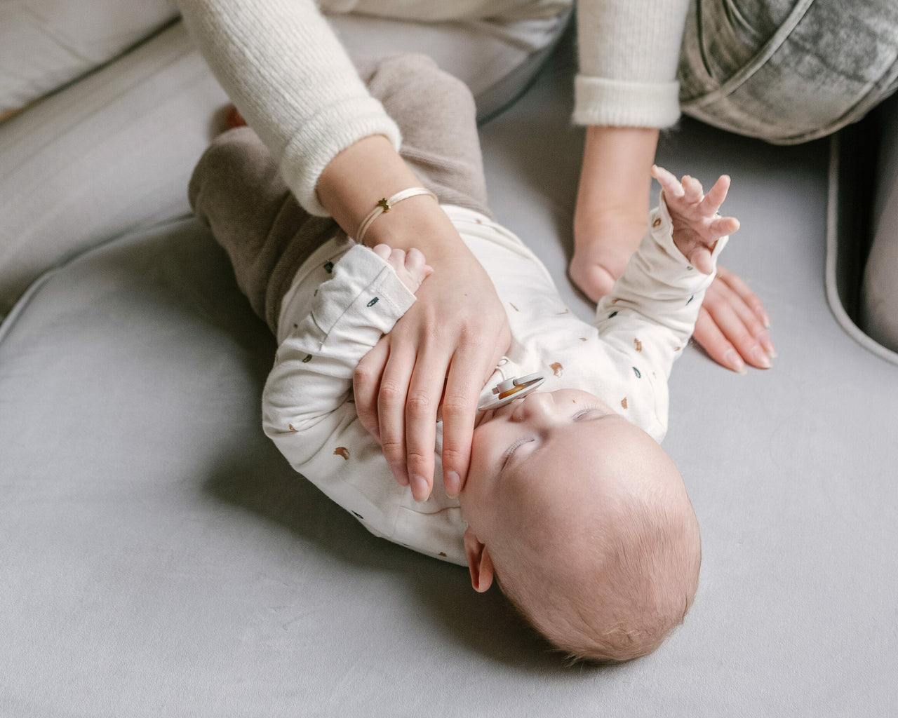 PROUD MOM Armband - 18k Rosé Verguld