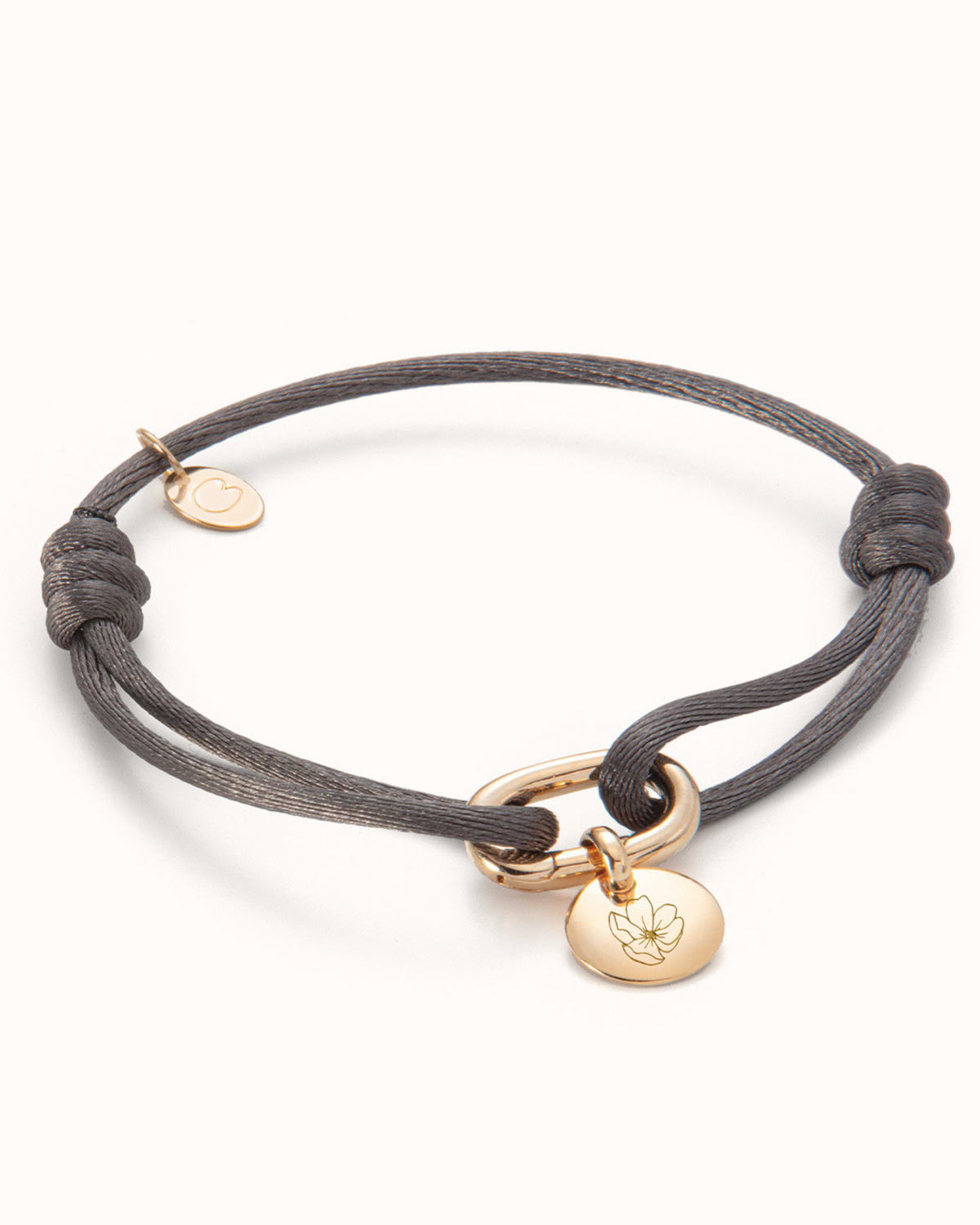 Mon Chéri Birth Flower Single Bracelet - Gold plated