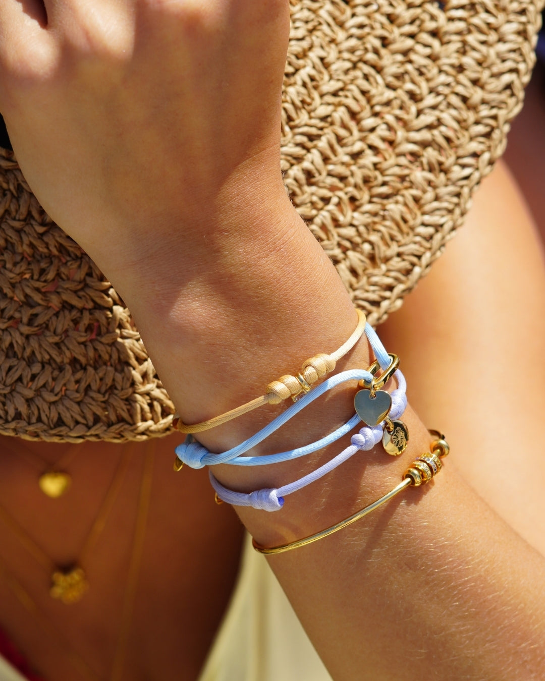 Mon Chéri Charm Bracelet - Gold plated