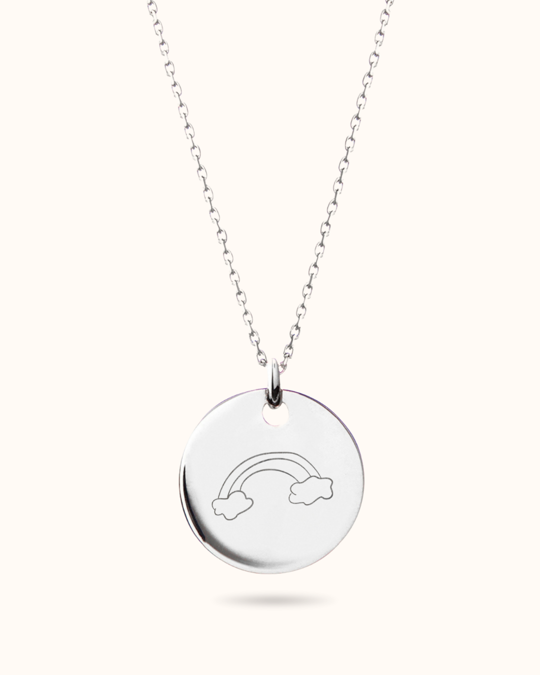 Meine eigene Zeichnung Kette - Silber