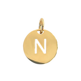 Ketting Open Initial - Verguld