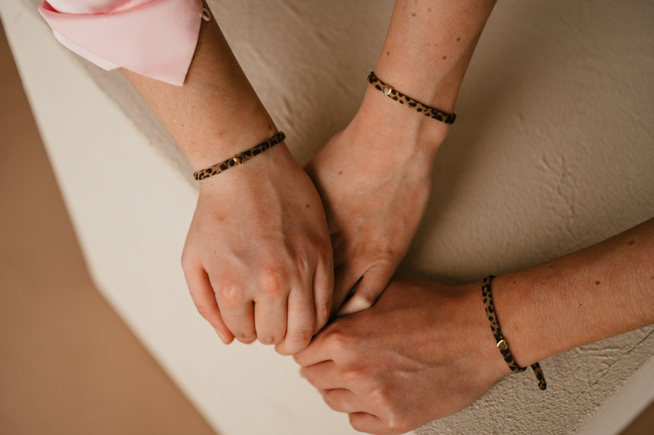 PROUD MOM Panter Armband - Verguld