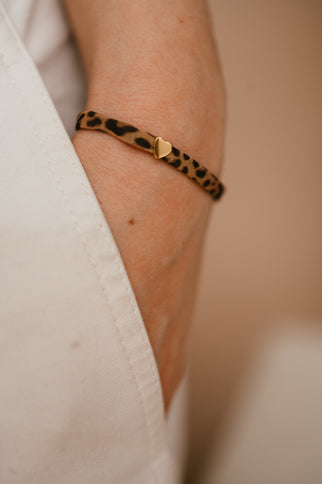PROUD MOM Panter Armband - Verguld