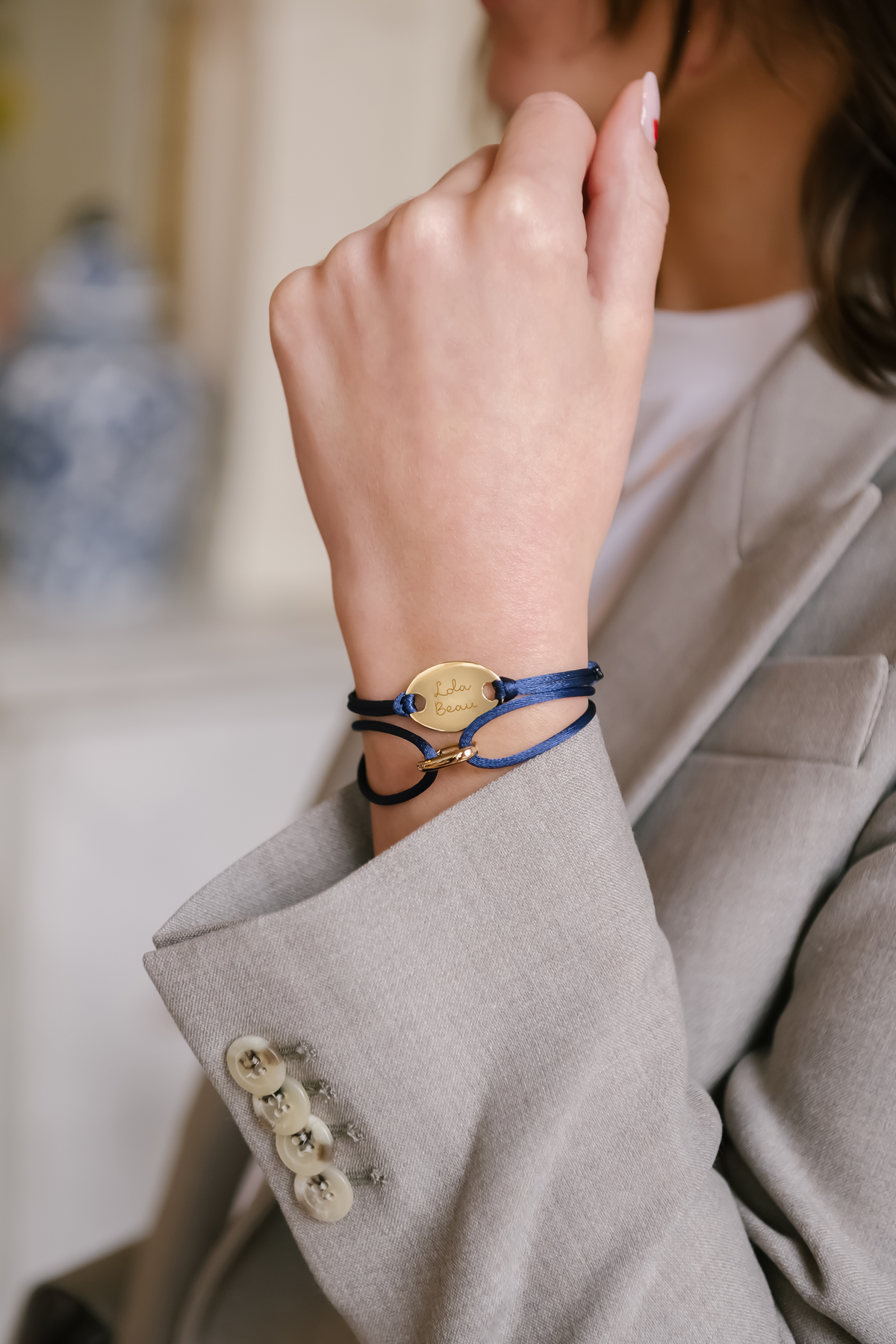 Oval Armband - Verguld - Ovaal