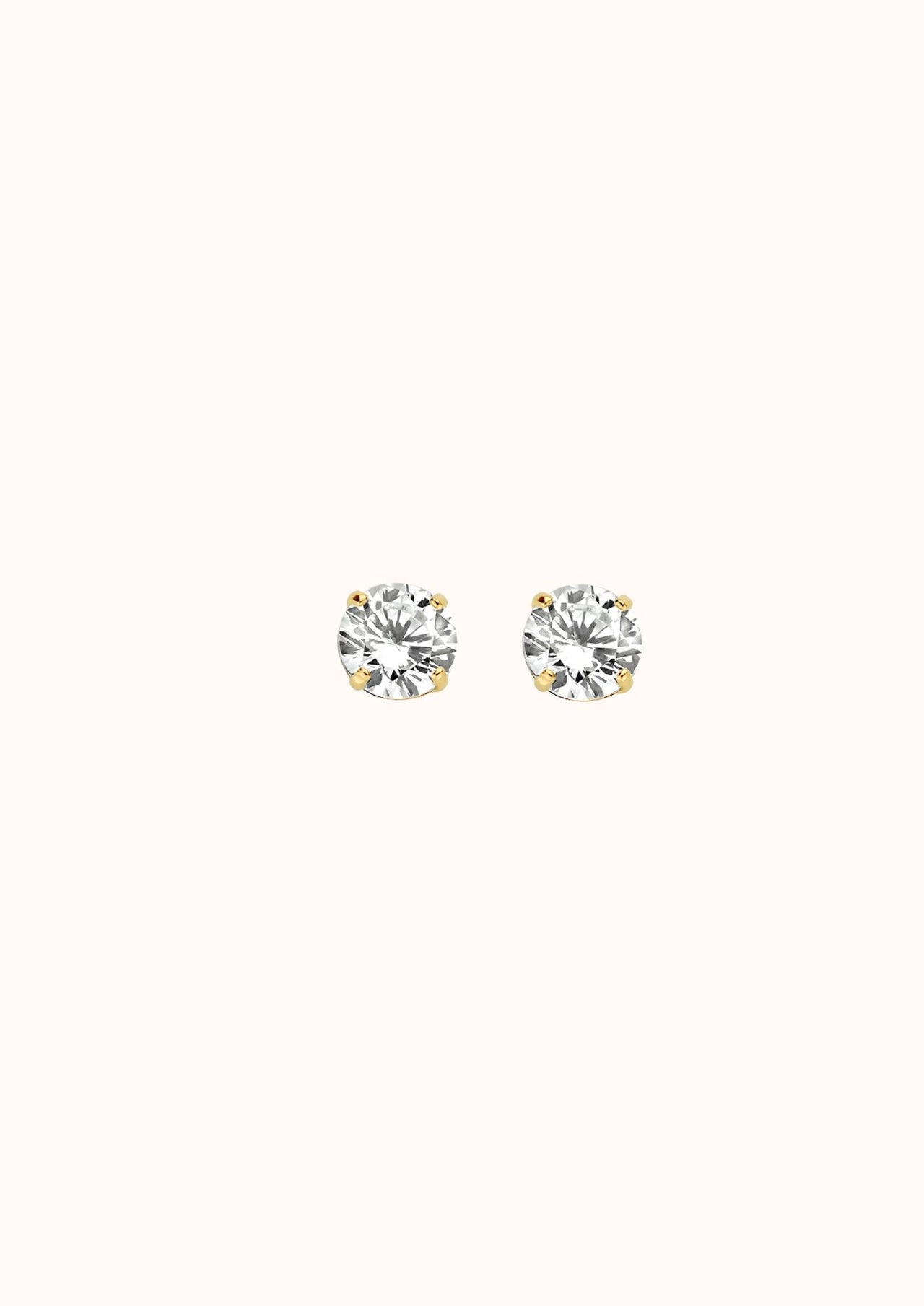 9k Sparkle Studs - 9 karaat - Oorbellen studs