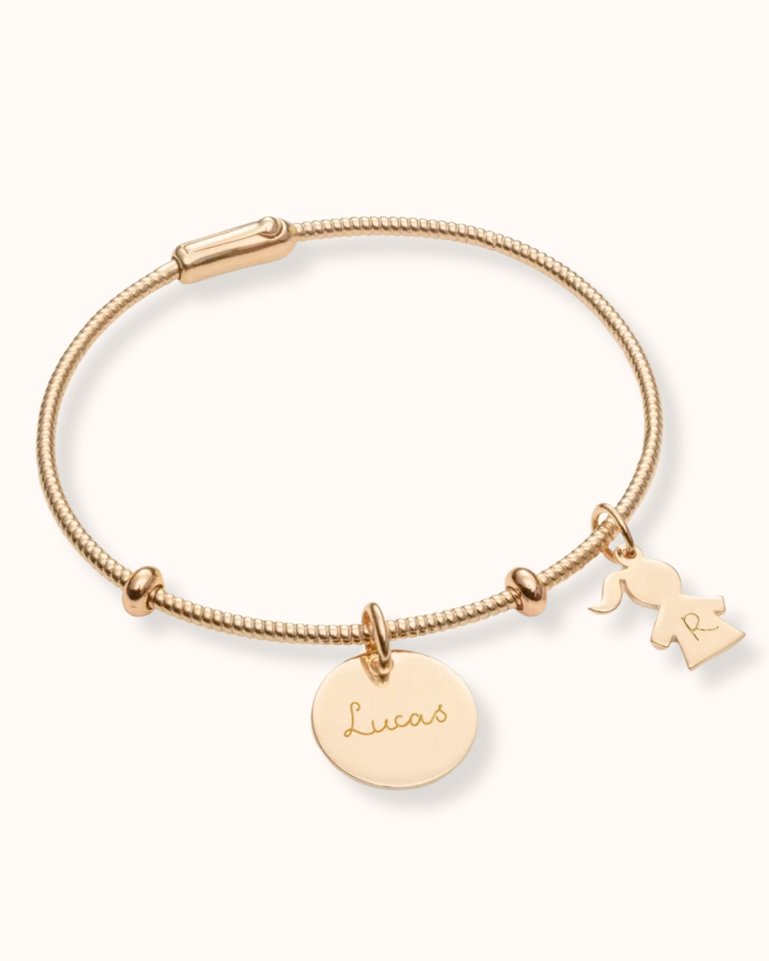 Charm Armreif Classic - Vergoldet