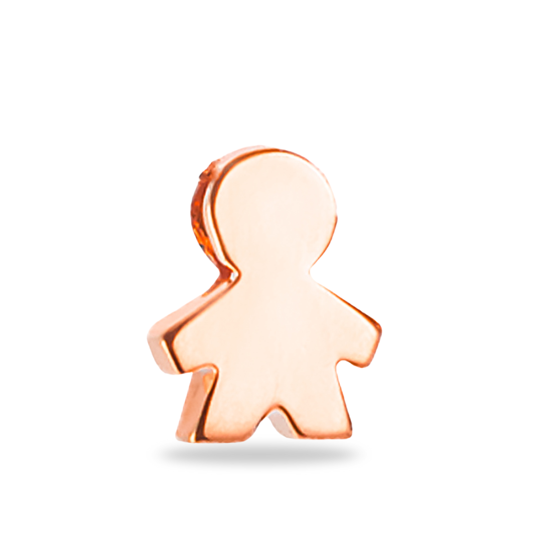 Charm Proud Mom - 18k rosé gilded