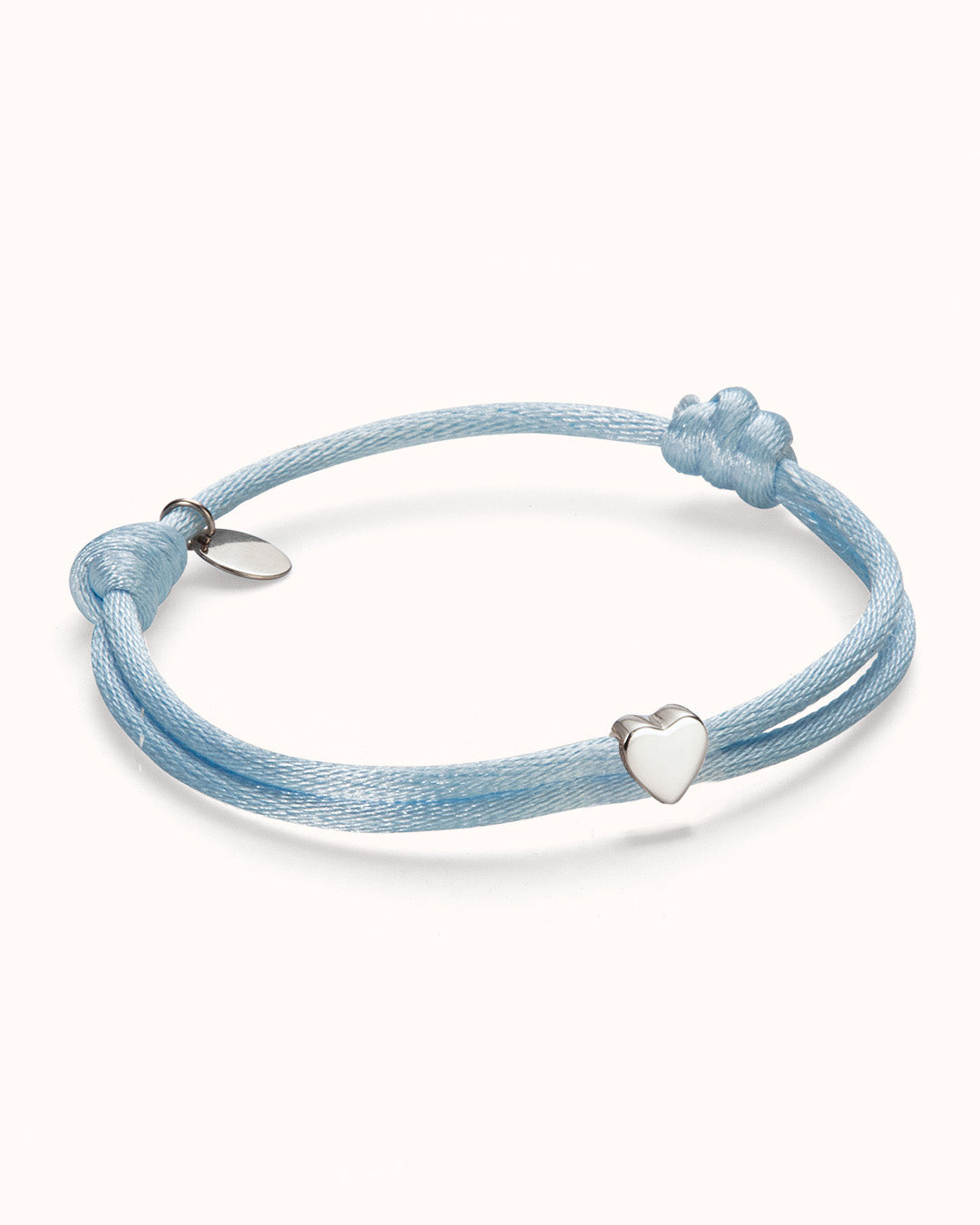 PROUD MOM Herz Armband - Silber