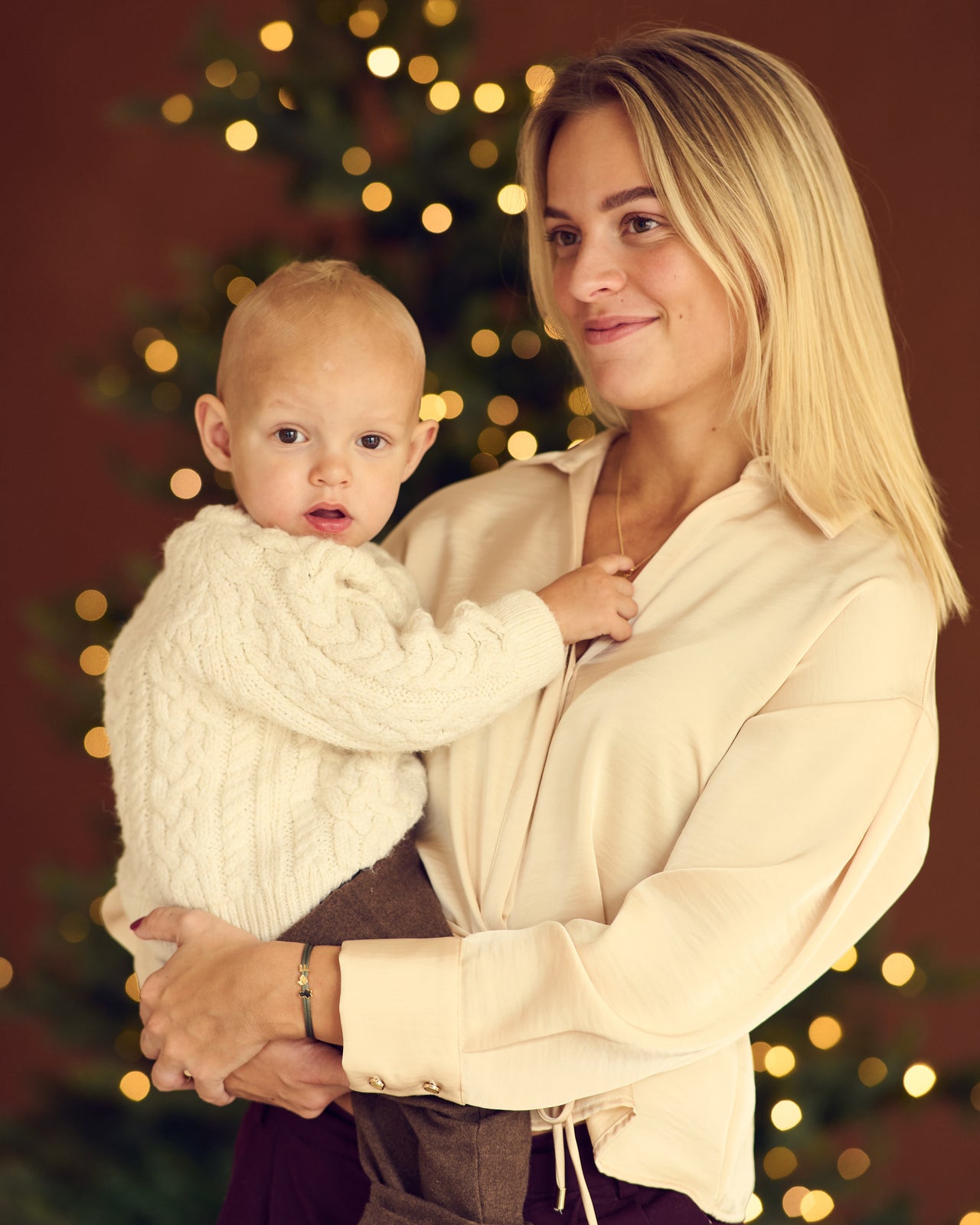 9k Birth Flower Beads Bracelet - 9k Gold