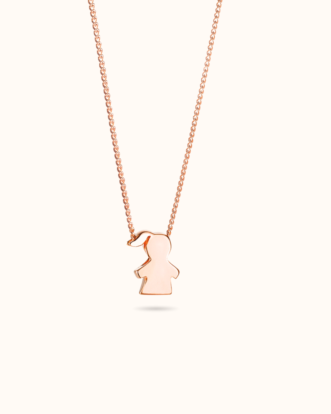Proud Mom Choker Ketting - Rosé Verguld