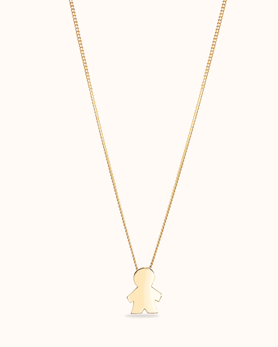 14k PROUD MOM Ketting - 14k Solid Gold