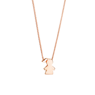Proud Mom Choker Ketting - Rosé Verguld