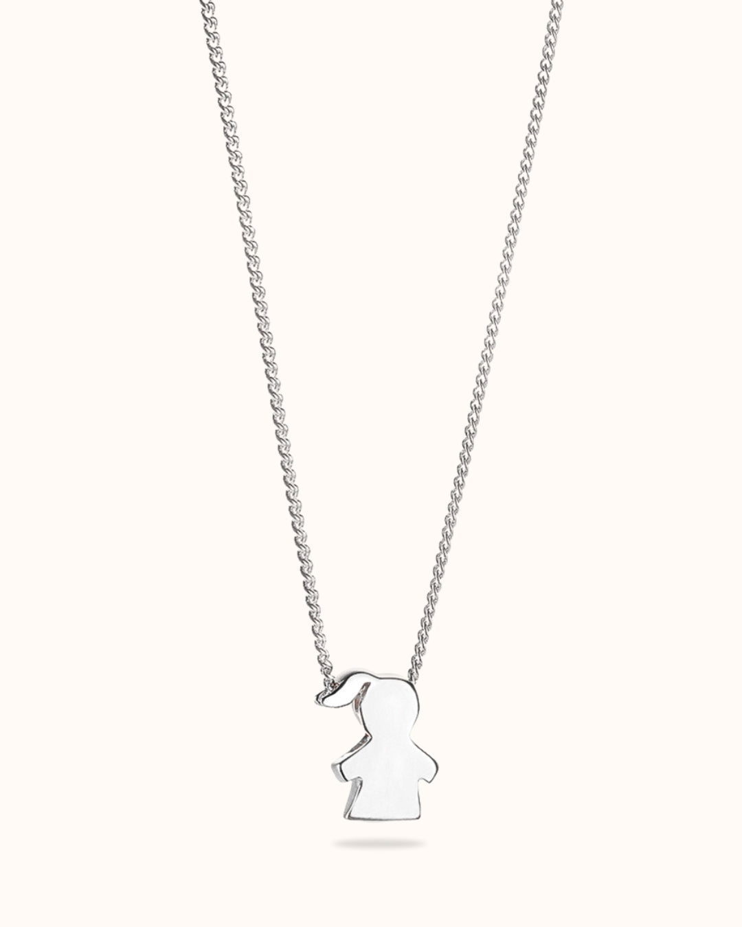 PROUD MOM Necklace - Silver