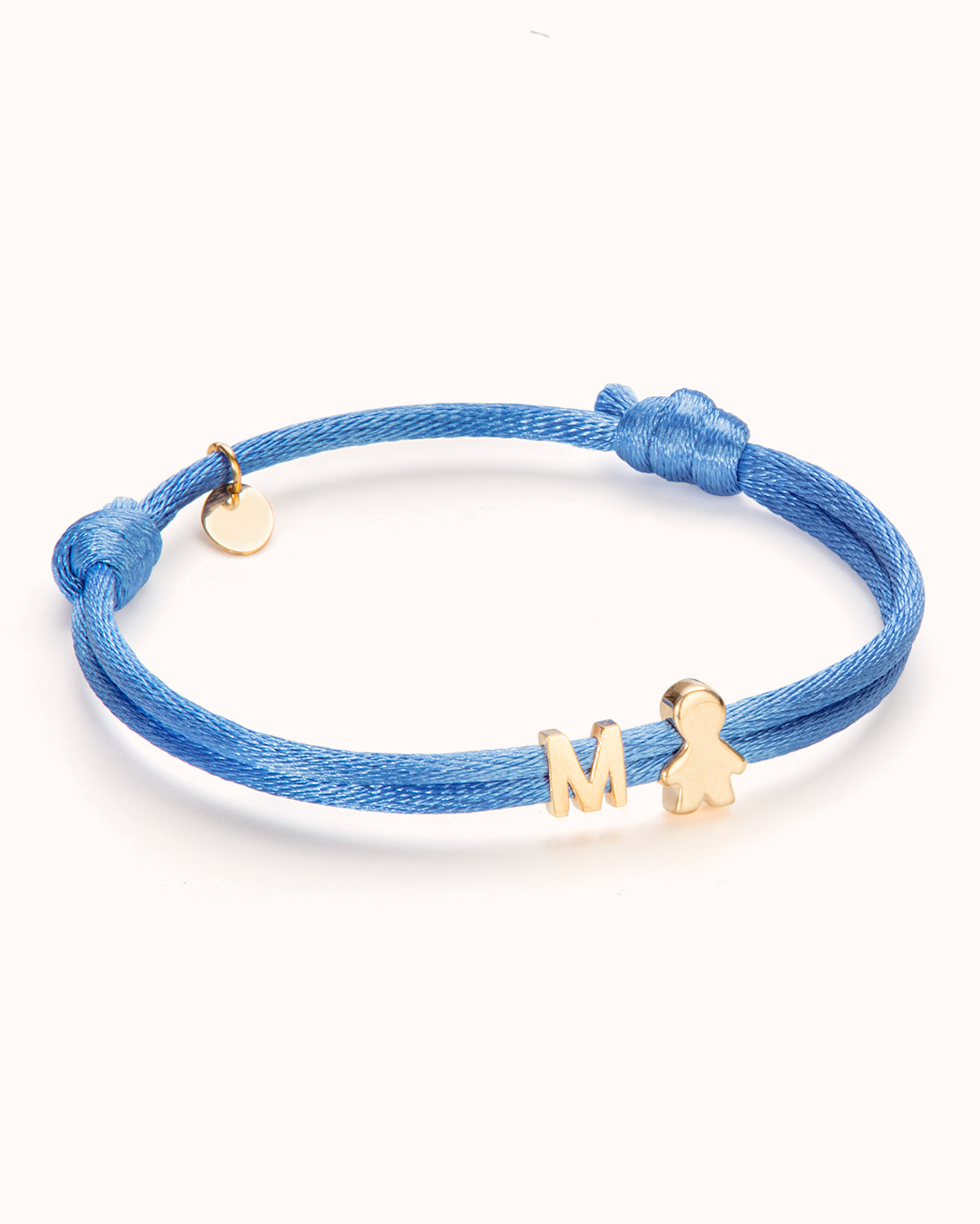 PROUD MOM Letter Armband - 18k Verguld