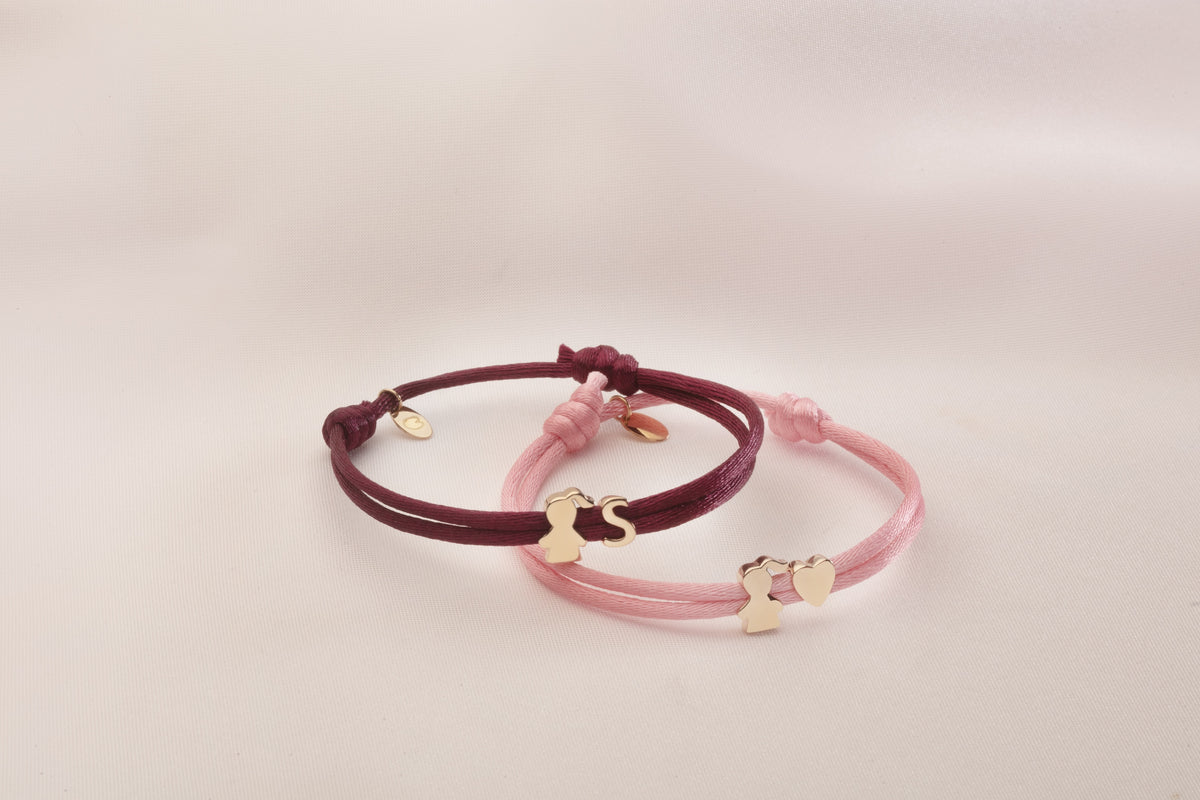 PROUD MOM Heart Bracelet - Gold plated