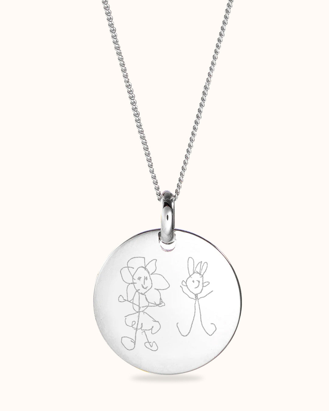 Photo Necklace - Silver