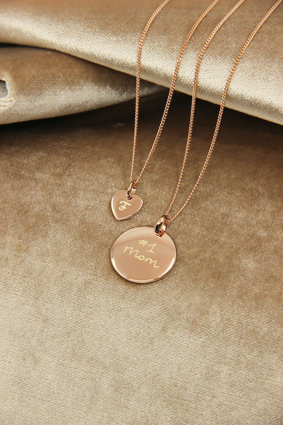 Mini Heart Ketting - 18k Verguld