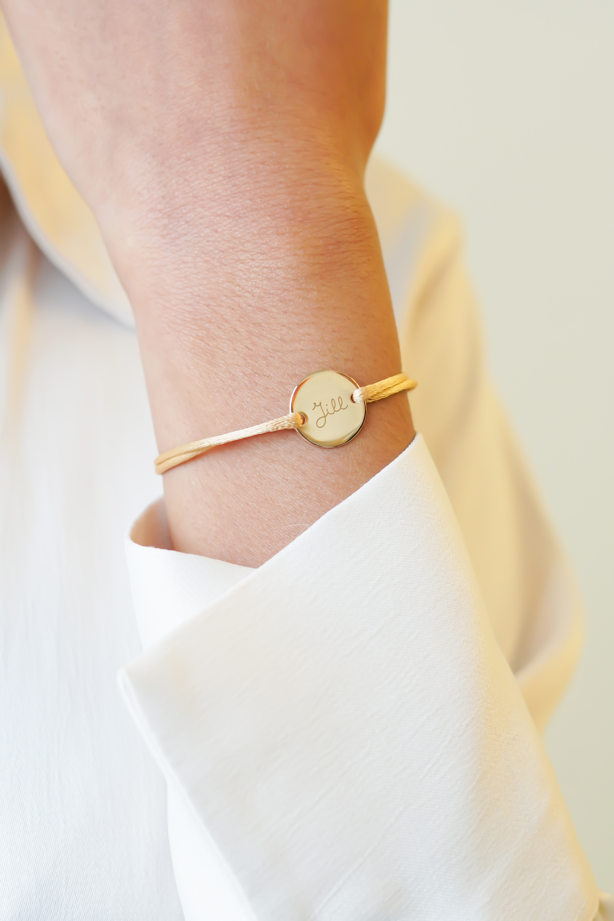 Round Armband - Verguld - Round