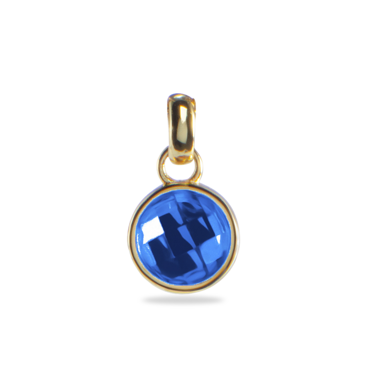 Charm Birthstone - 18k gilded