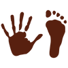 1 Hand and footprint