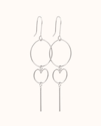 MAMALOVES Signature Earrings - Silver