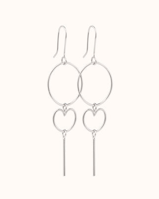 MAMALOVES Signature Earrings - Silver