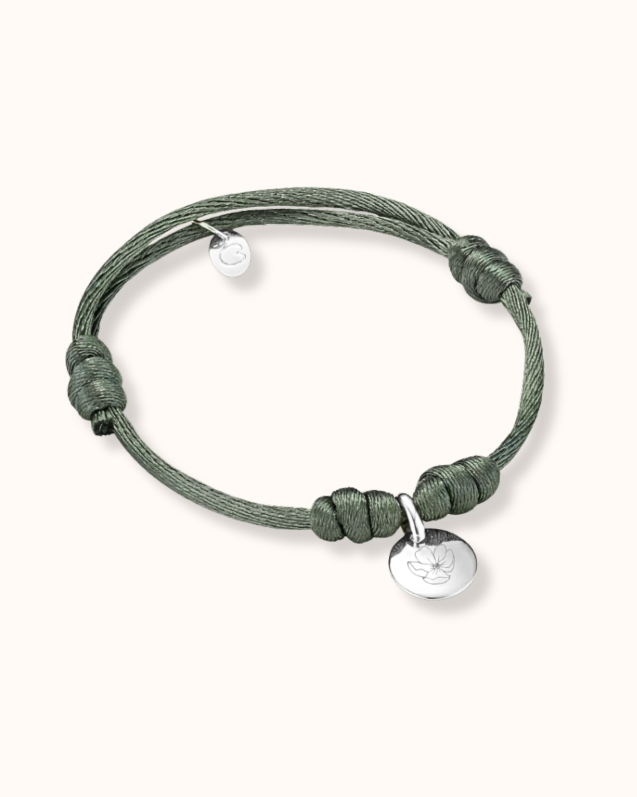 Bracelet Fleur de Naissance Unique - Argent