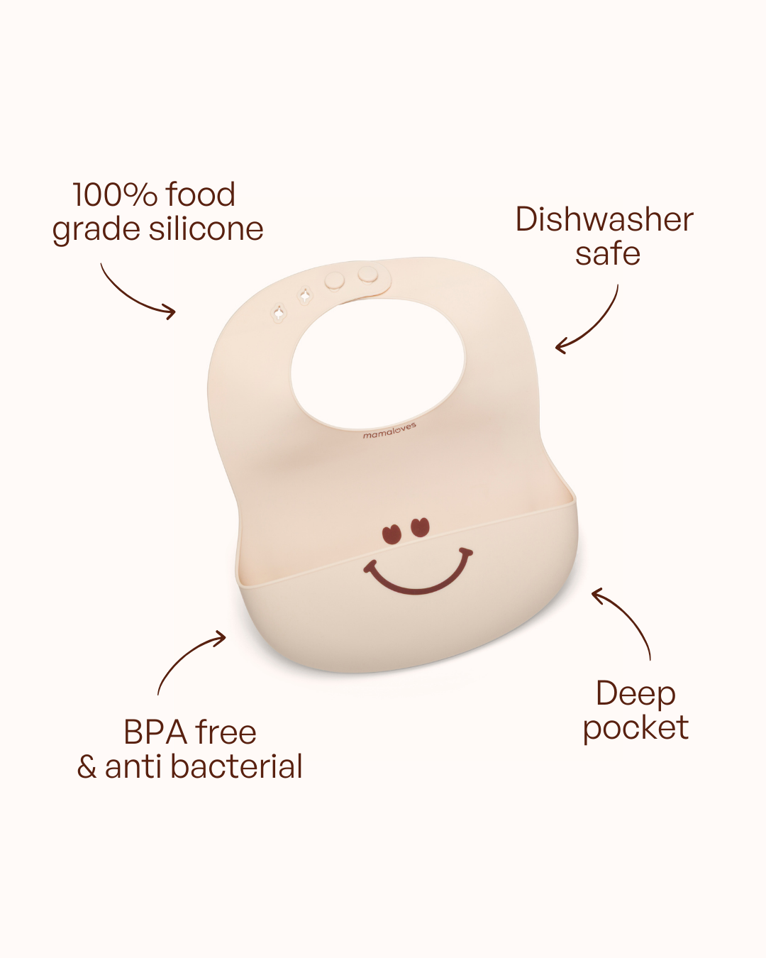 Bavoir Smile & Shine