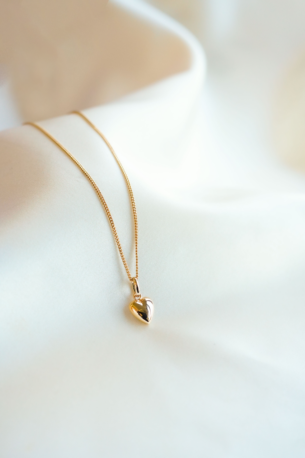 Tiny Heart Necklace - Gold Plated