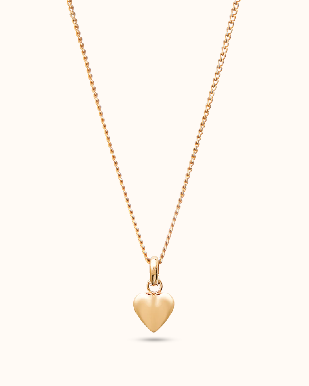 Collier Petit Coeur - Plaqué Or