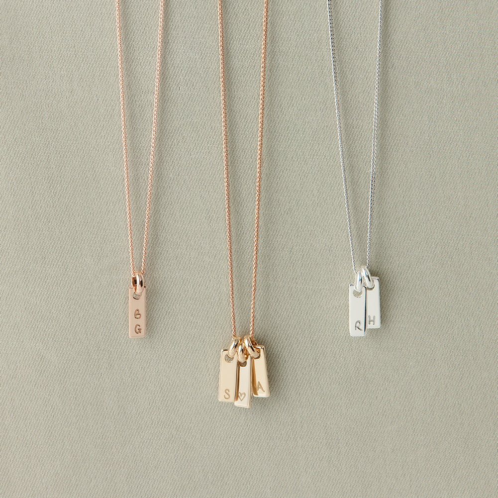 Collier Petite Tag - Argent