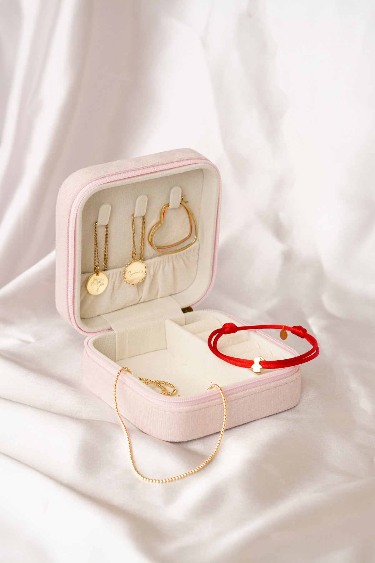 Jewellery case - Pink