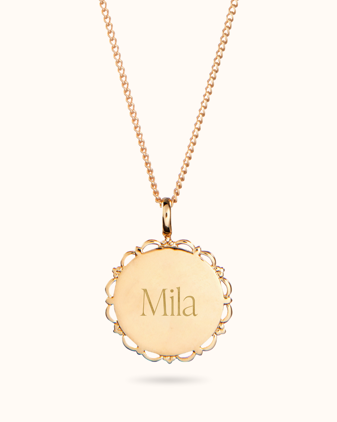 Vintage Necklace - Gold plated