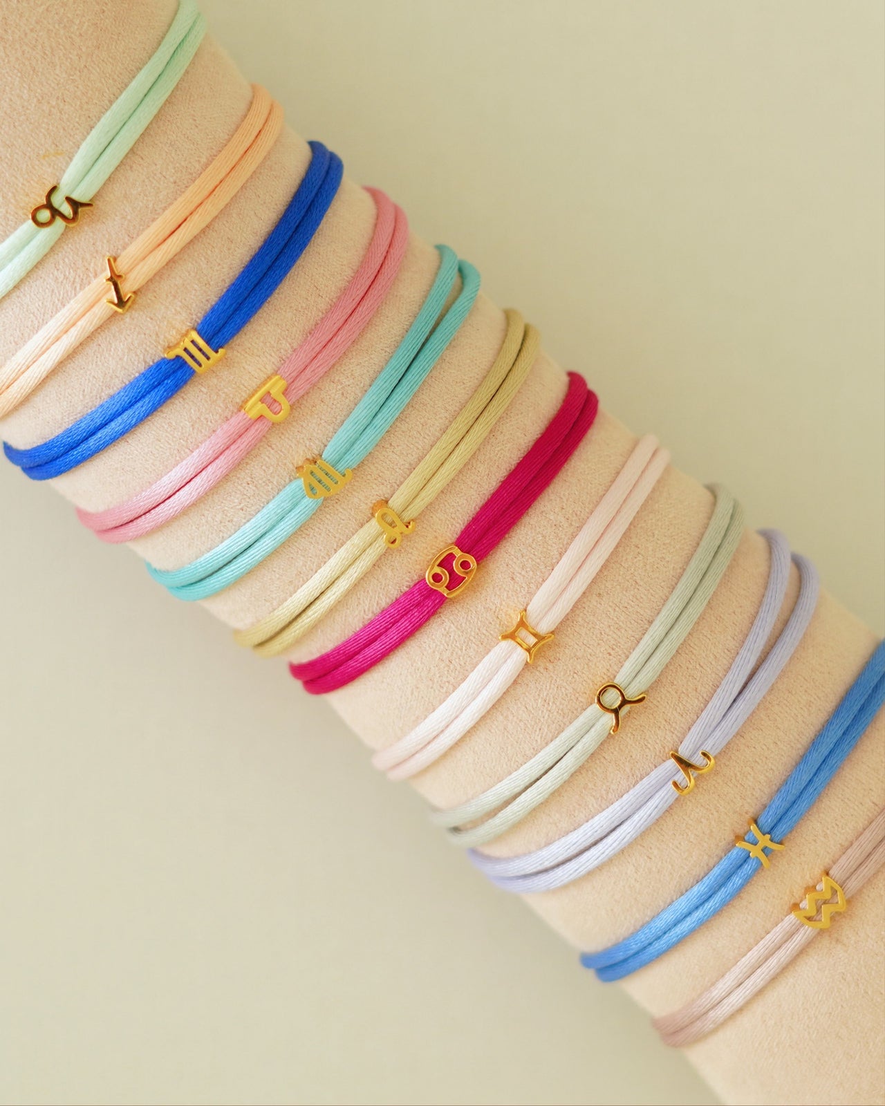 Zodiac Sternzeichen Armband - Vergoldet