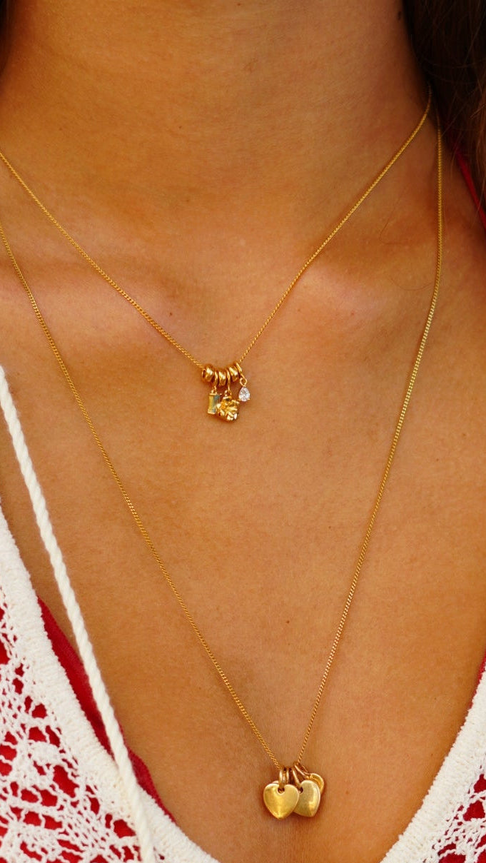 Create Your Own Collier à Breloques – Plaqué Or – Collier Personnalisé